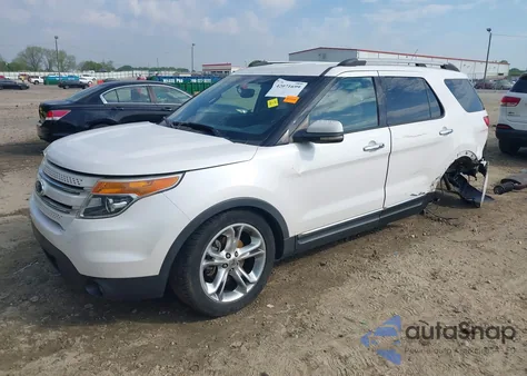 2013 Ford Explorer Limited из США, поврежденный, VIN 1FM5K7F80DGA10283